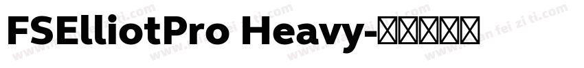 FSElliotPro Heavy字体转换